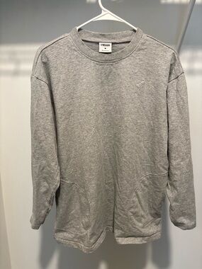 Gymshark Light Grey Crewneck Pullover Sweatshirt